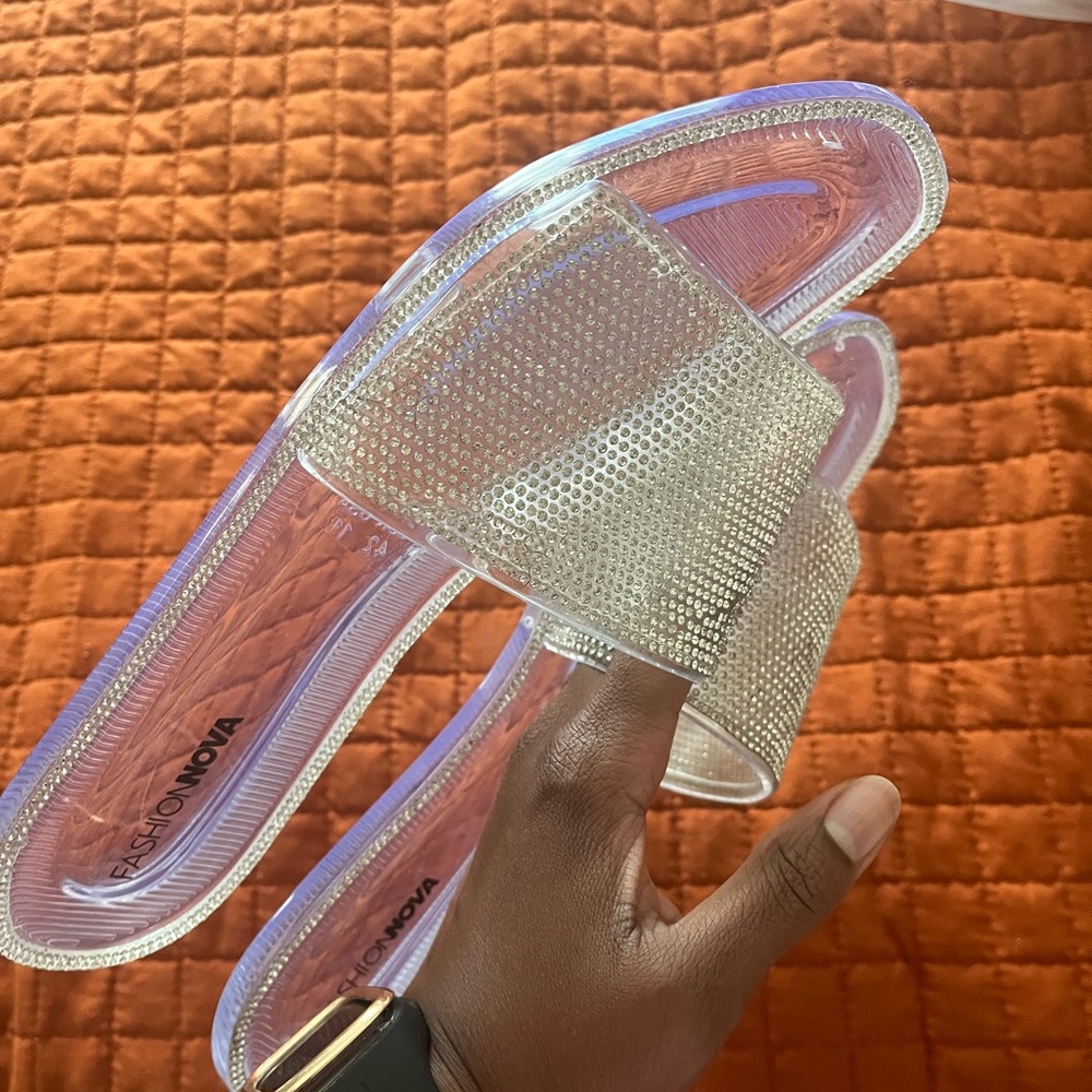 Clear Jelly Fashionnova Sandals